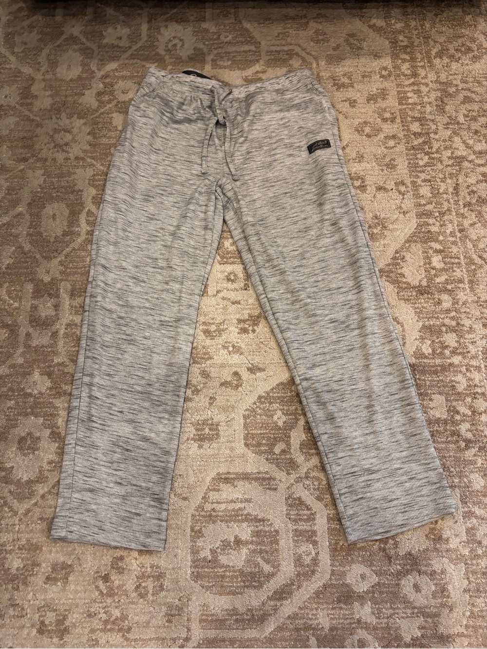 Gray Men's Knit Lounge Pants - Comfortable Everyday Wear